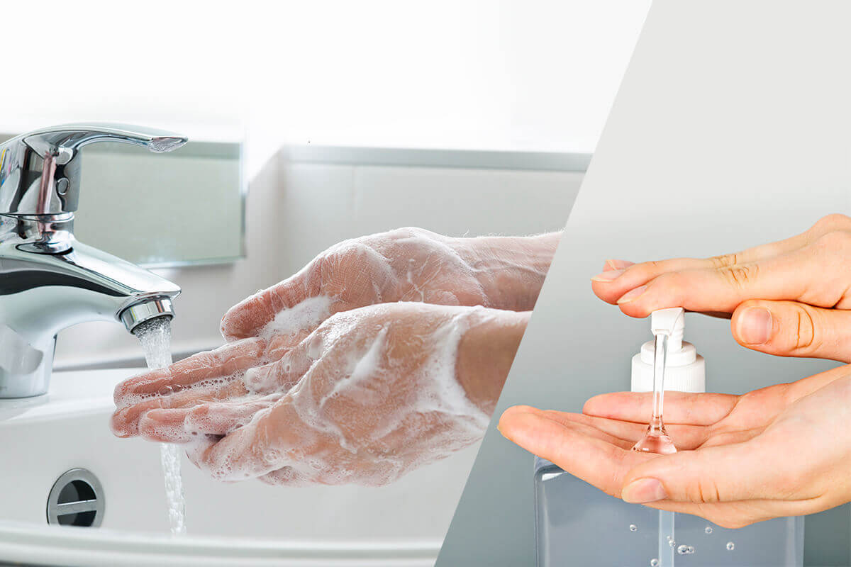 8 Steps of Handwashing During Covid19
